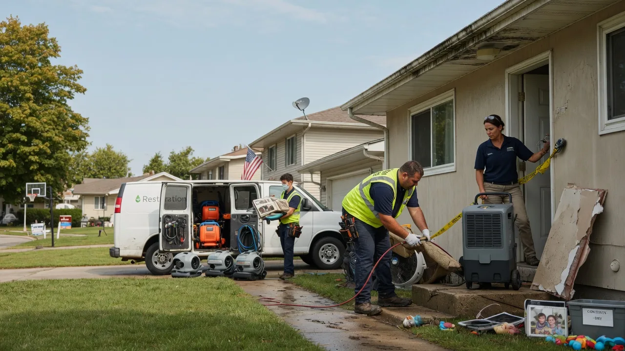 Water Damage Restoration in Hudson, KS near me